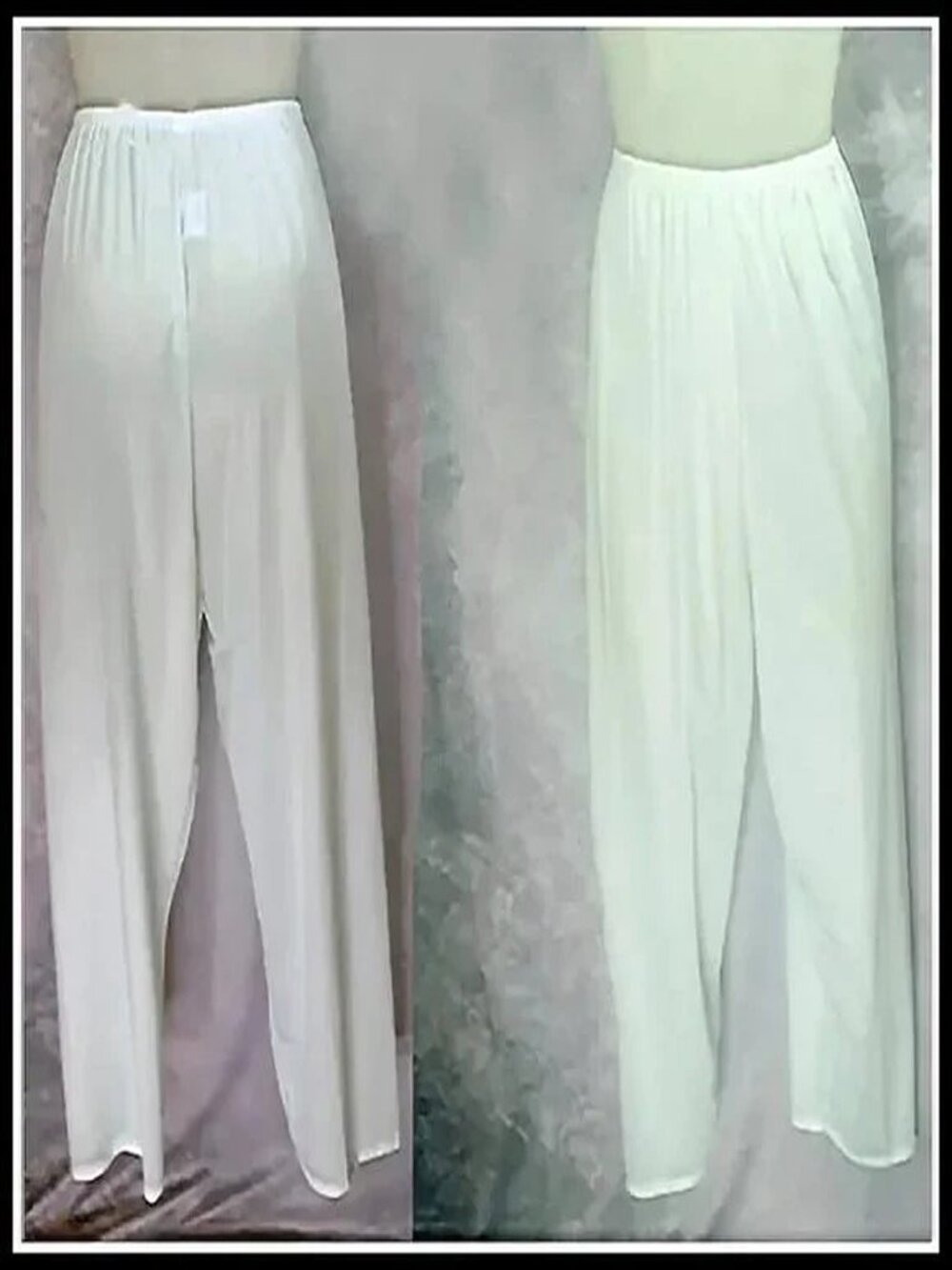 Vintage Sheer Satiny Nylon Pajamas from Philmaid, Mint Condition VFG Mid Century - Picture 5 of 13